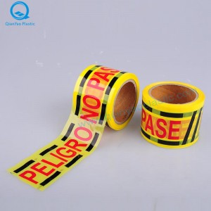 PELIGRO KHÔNG PASE Băng vàng, Băng an toàn đỏ PELIGRO, Băng an toàn NGUY HIỂM