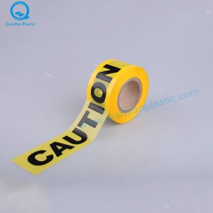 Nhà máy băng keo đỏ / trắng cảnh báo; Nhà máy băng keo màu vàng HDPE; Nhà máy băng keo đỏ
