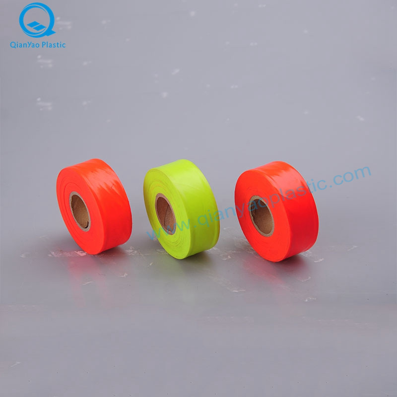1-3 / 16'X150 '/ 300' Băng dính khảo sát không nổi bằng nhựa vôi / cam Canada